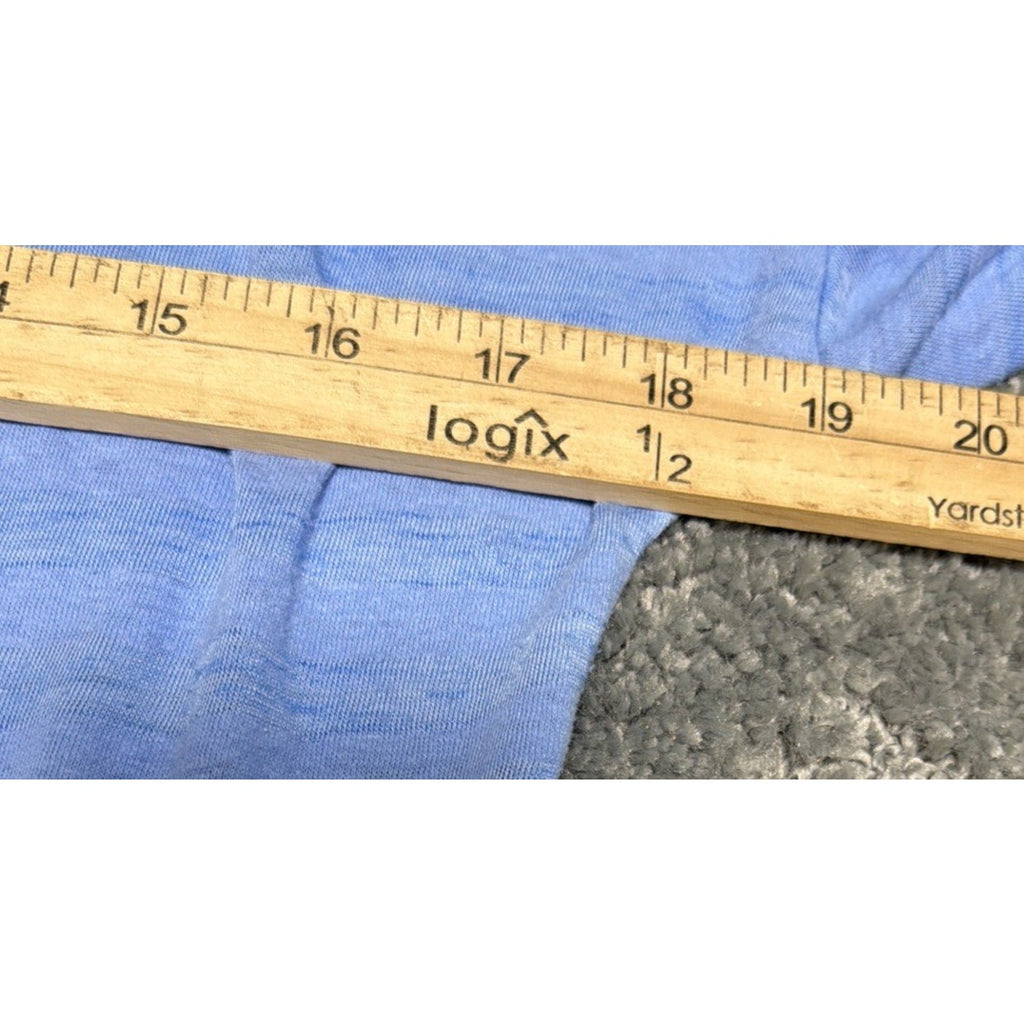 Talbot Cardigan Top Womens Small Blue Striped Open Front Pockets Lightweight