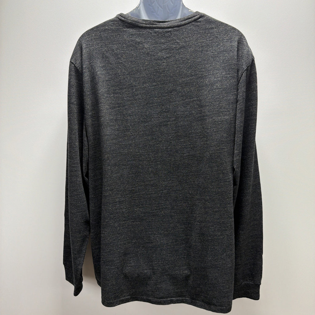 Polo Ralph Lauren Long Sleeve Shirt Heather Charcoal Grey Men's XL Mint Cond