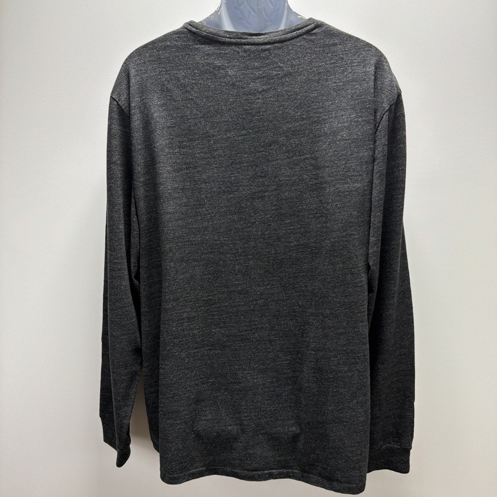 Polo Ralph Lauren Long Sleeve Shirt Heather Charcoal Grey Men's XL Mint Cond