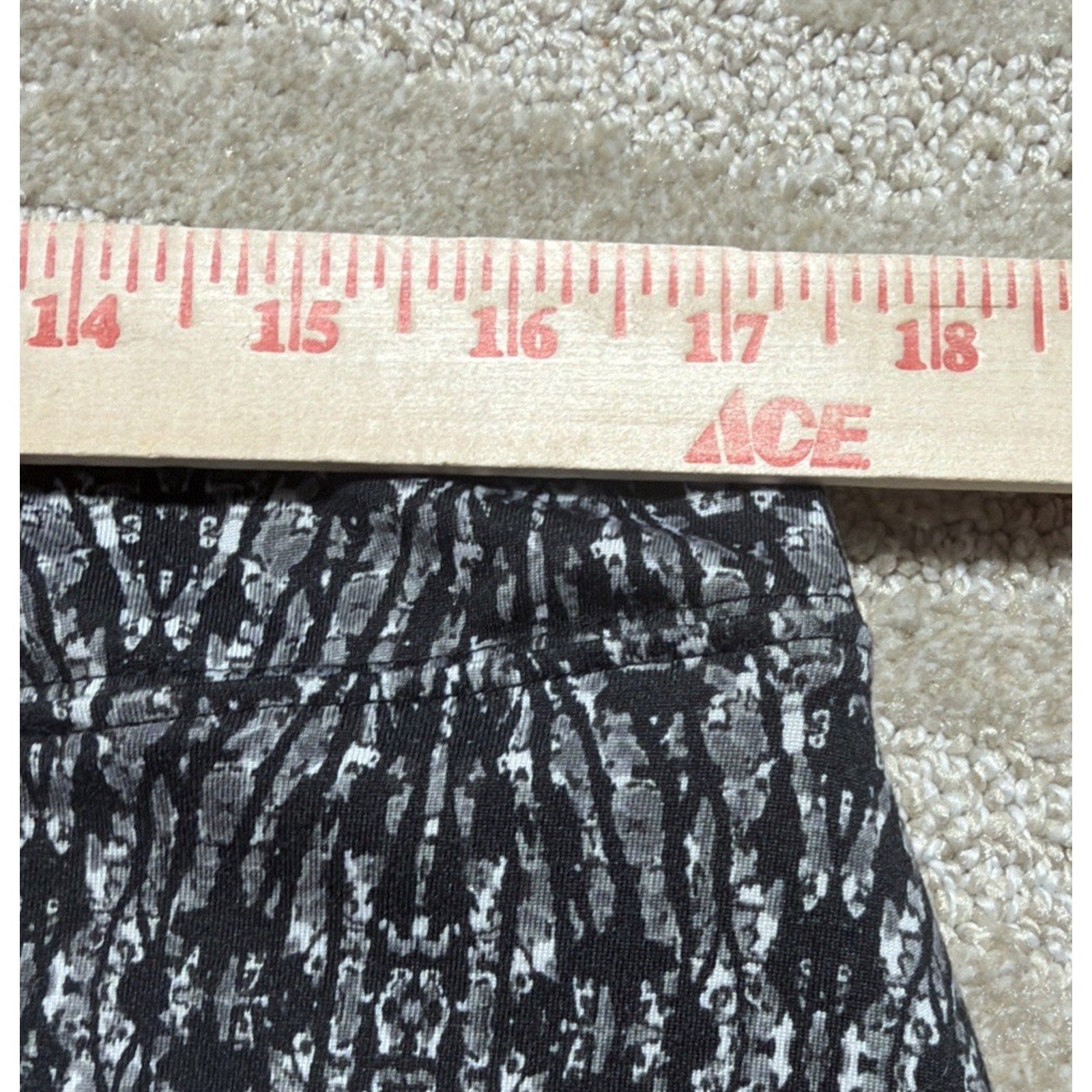 Tranquility by Colorado Clothing Women Gray Black With Active Skort With Size XL