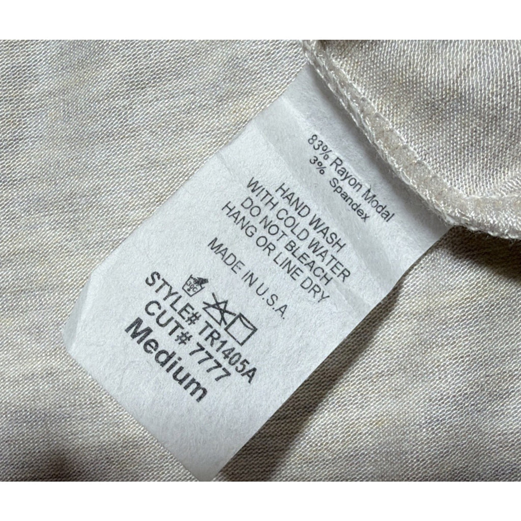 Women's MOD REF Oatmeal Soft Modal Everyday Tee NWT Size Medium Stretch