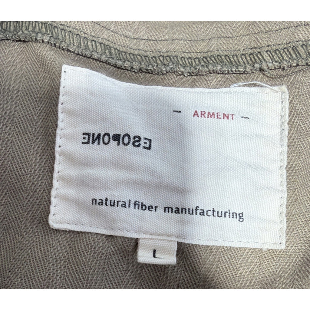 Wrmfzy m69 woodland camo hoodie Jacket Silk Linen Wool Tactical Army Hunting L