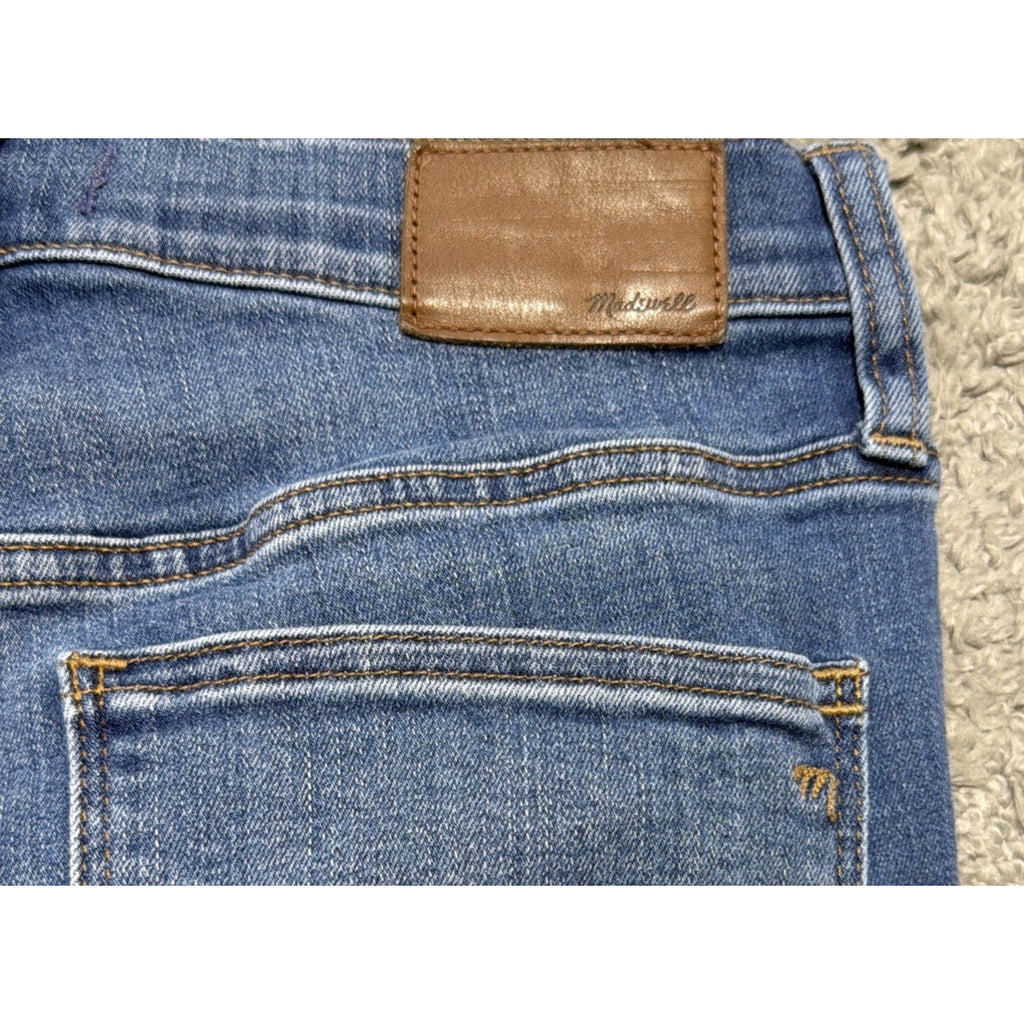 Madewell 5 Pocket 10” Roadtripper Skinny Jeans Size 27 Hi-rise Medium Wash