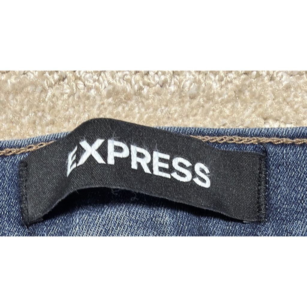 Express Mid Rise Boot Stretch Women's Bootcut Jeans Size 4 Reg NWT 28x31