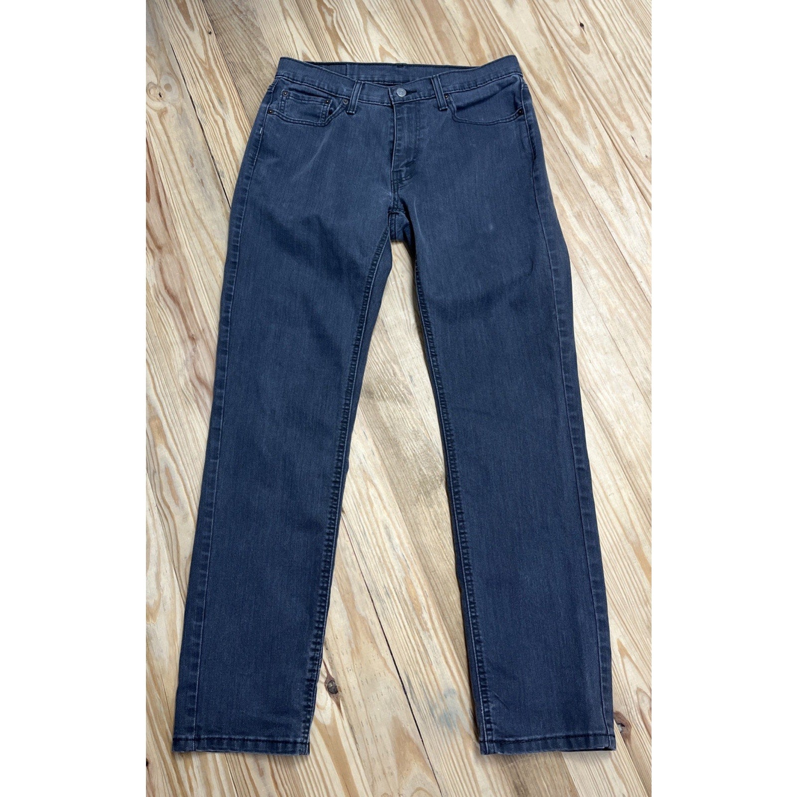 Levi's 541 Jeans Men's Size 32x34 Athletic Tapered Leg Gray Denim Jeans