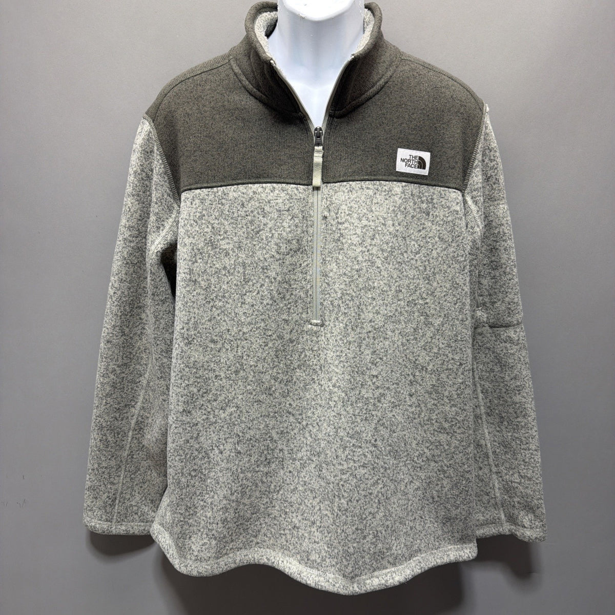 THE NORTH FACE Mens XL Gordon Lyons Fleece 1/4 Zip Pullover Outdoor Hiking Trail