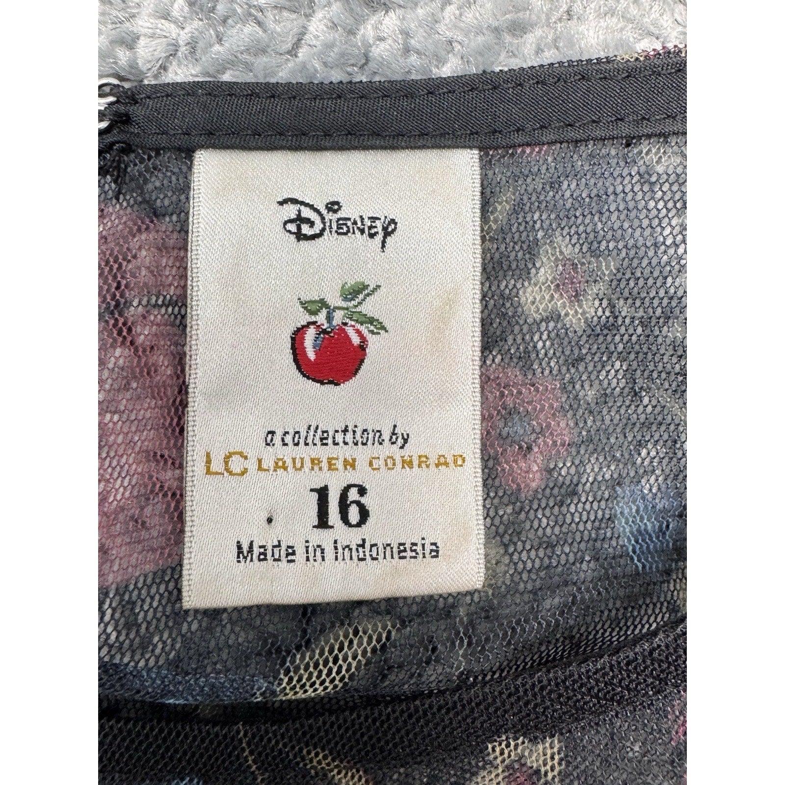 Disney Snow White Collection by Lauren Conrad LC Skater Dress Junior G Size 16