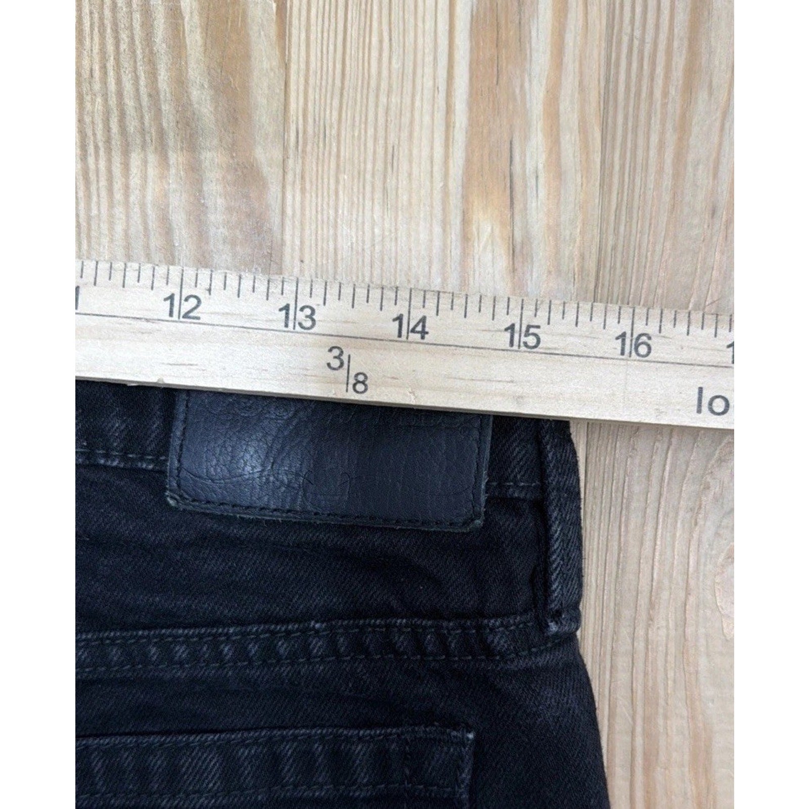 Cody James Straight Leg Jeans Men's Black Denim Western wear Cowboy Measur 30x34