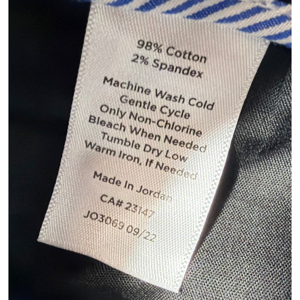 Talbots Women’s Size 14 Relax Super Soft Chino Shorts 7” Inseam Black NWT