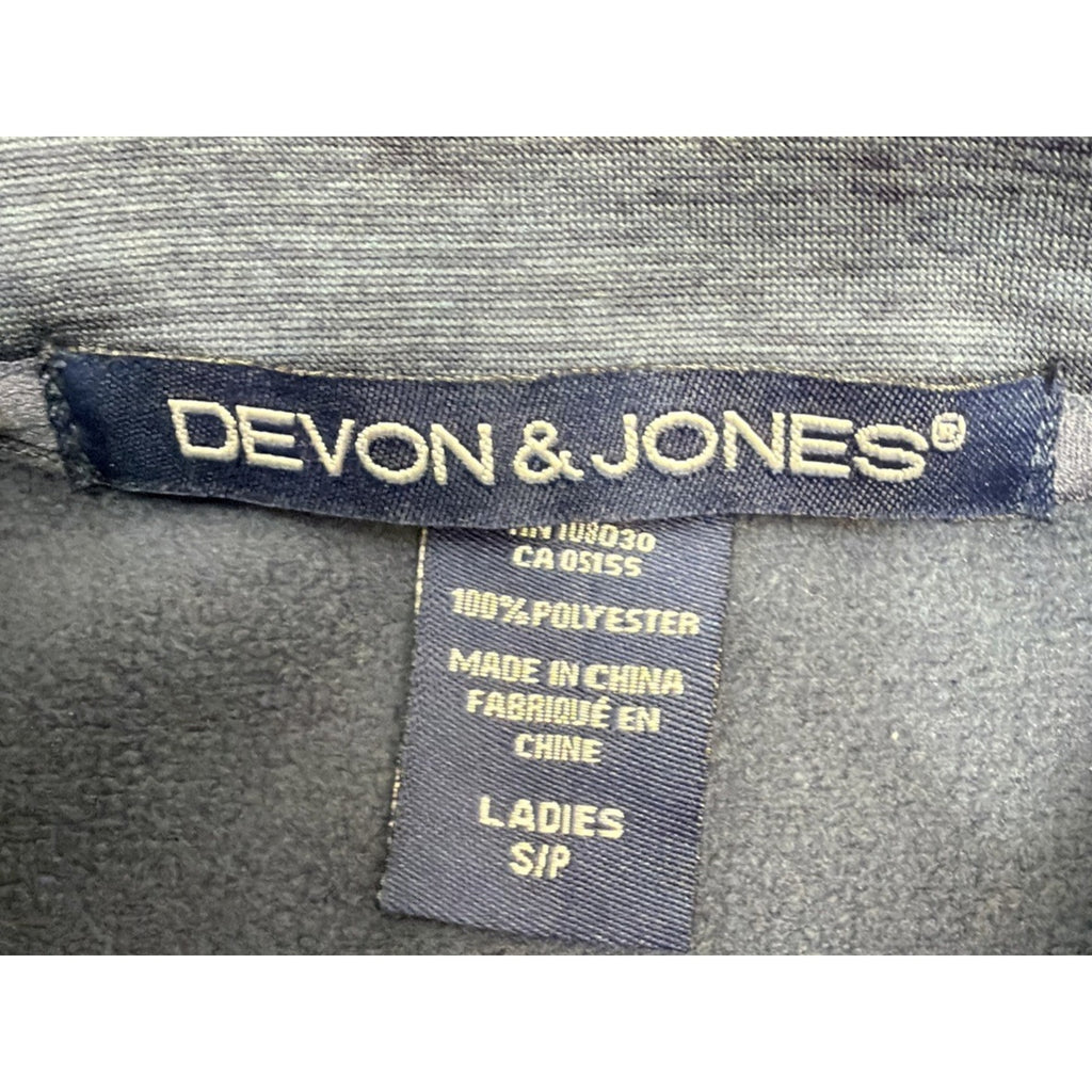 Ole Miss Devon And Jones 1/4 Zip Long Sleeve Pullover Jacket Women’s Size Small