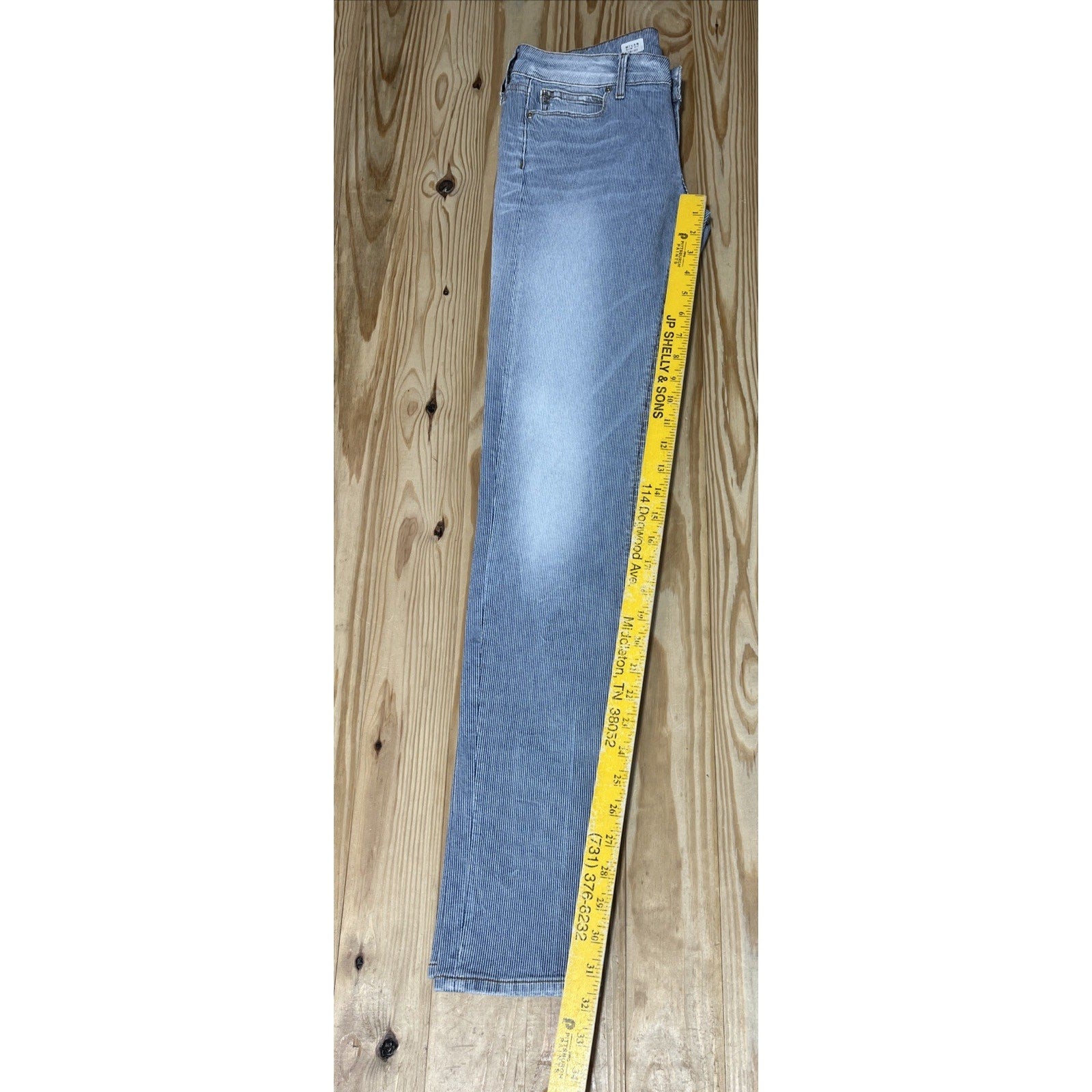 Tommy Hilfiger Milan Jeans Trousers Slim Fit Skinny Stretch 28x32