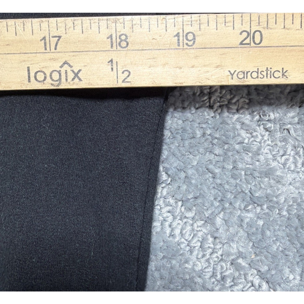 Rick and Morty Adult Swim Dimension Size S Black Crew Neck Fleece Sweatshirt