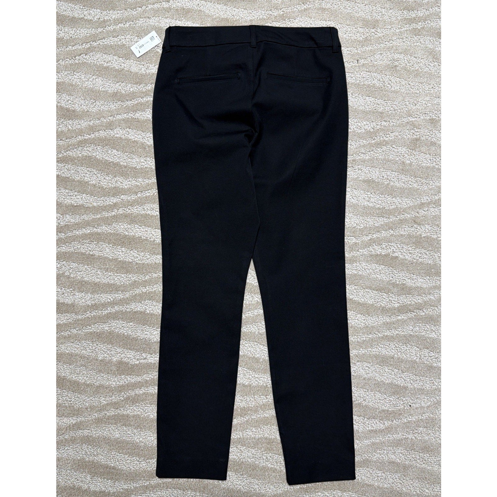 Old Navy Womens 4 Pants Black Pixie High Rise Skinny Ankle Pants Career NWT