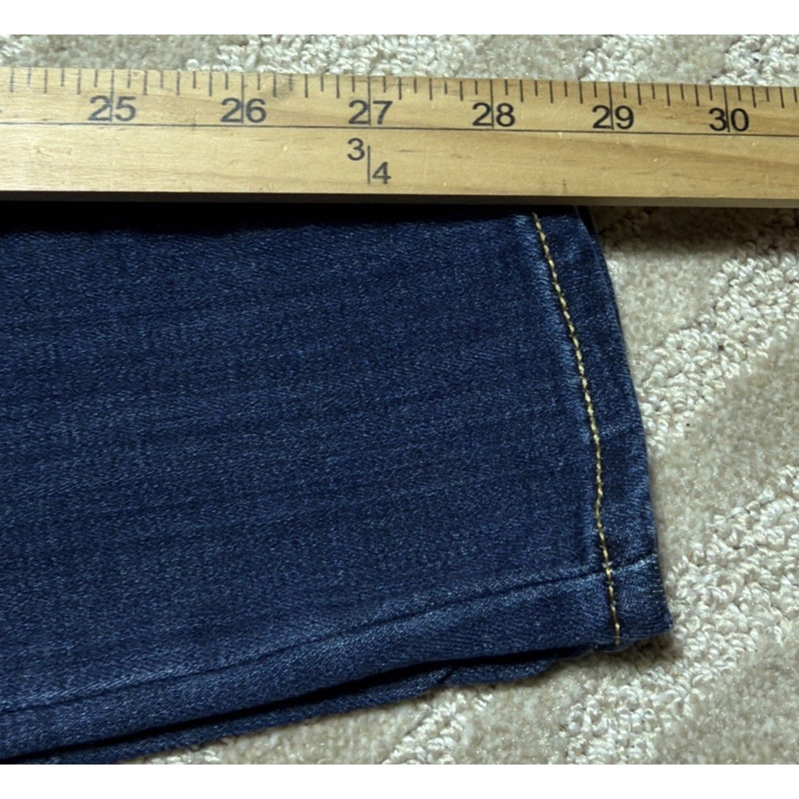 Levis 721 High Rise Skinny Denim Blue Jeans 26x30