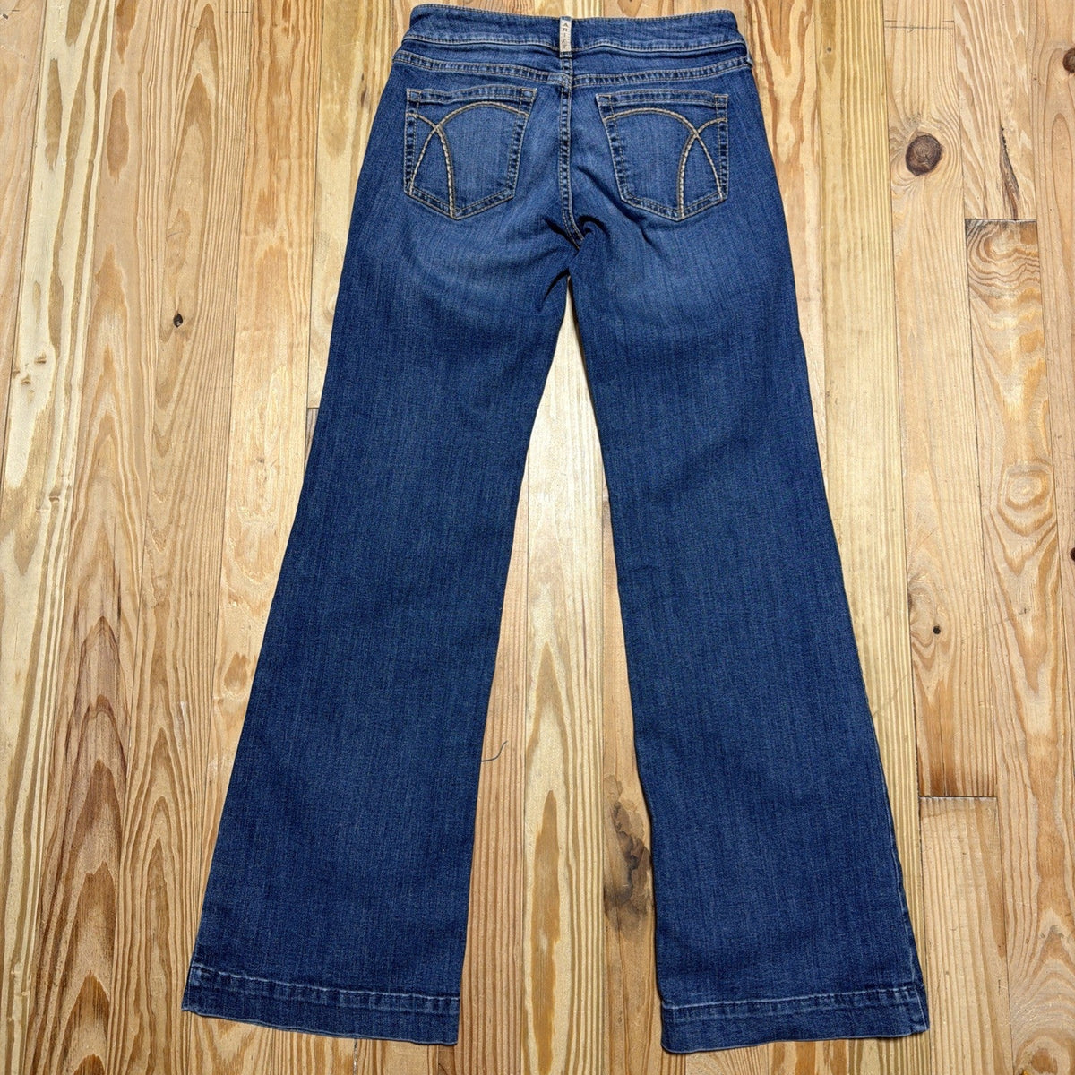 Ariat Trouser Jeans Womens 28L Slim Wide Leg Flare Stretch