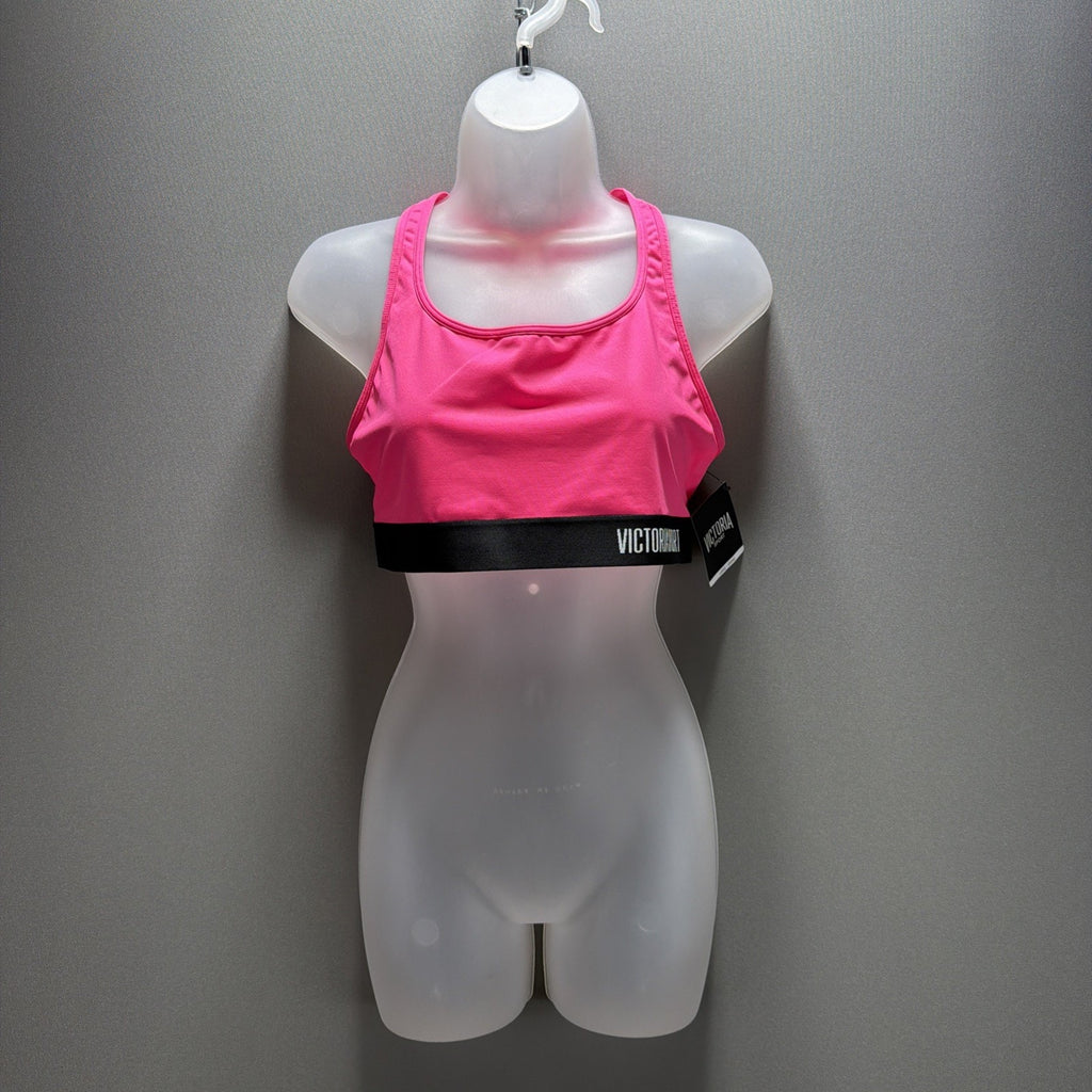 Victoria's Secret The Player VICTORIA SPORT Raceback Sport Bra Pink Size L NWT