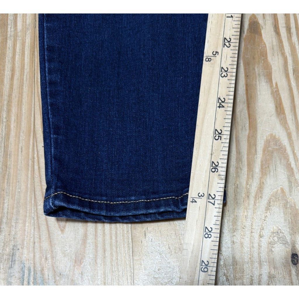 Lucky Brand Jeans Women's 10/30x27 Blue Ankle Low Rise Skinny Lolita Medium Wash