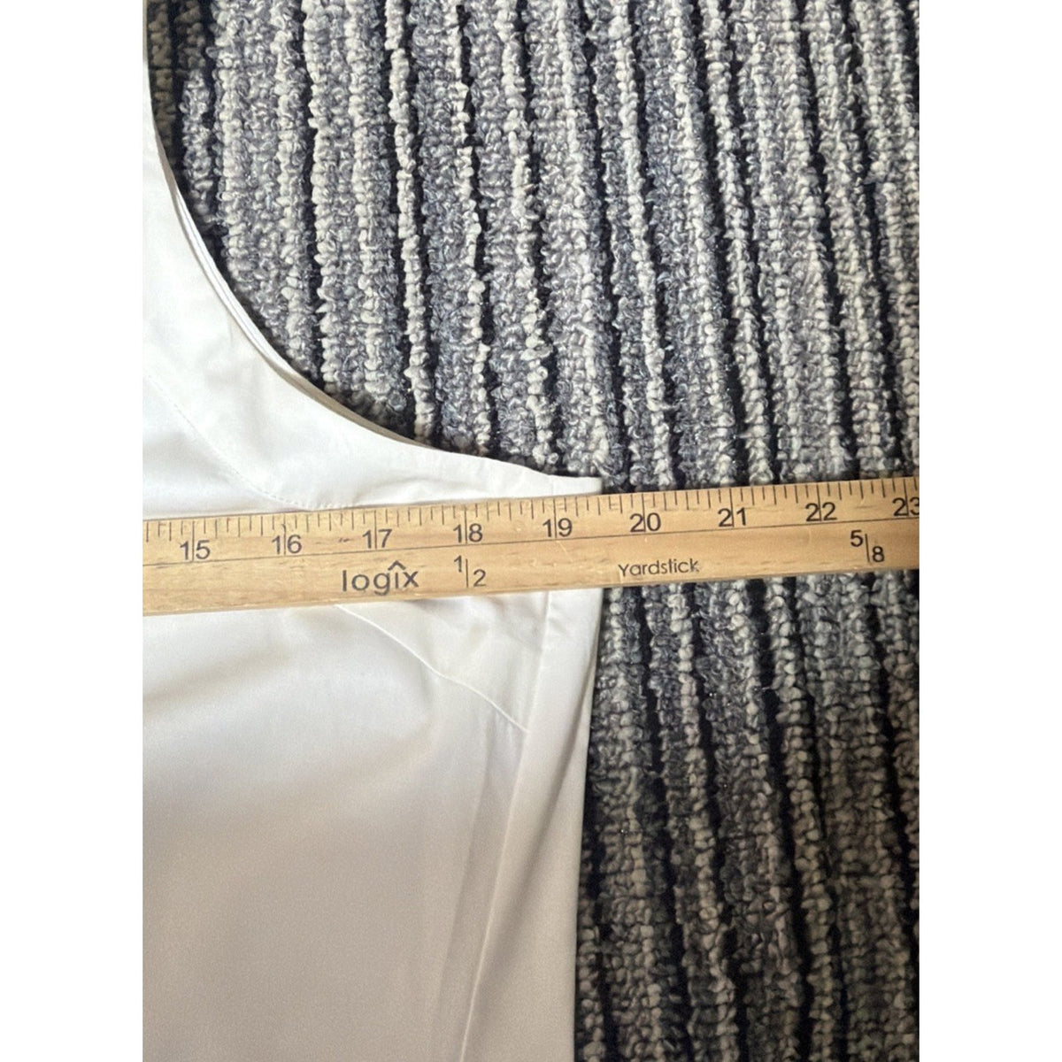SPENSE White Button Down Sleveless Cotton Shirt Dress Pockets Stretch Sz 10 NWT