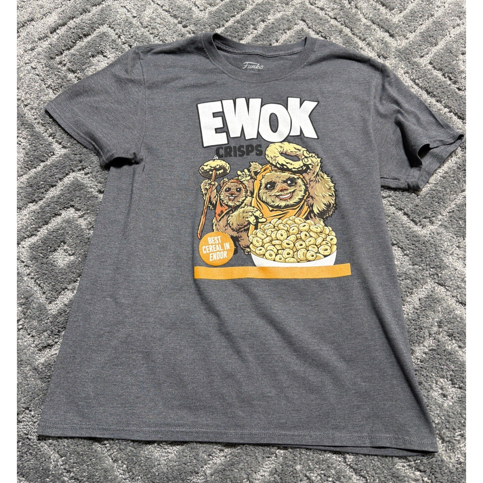 Funko Star Wars Ewok Crisps Cereal T Shirt _ Size Medium