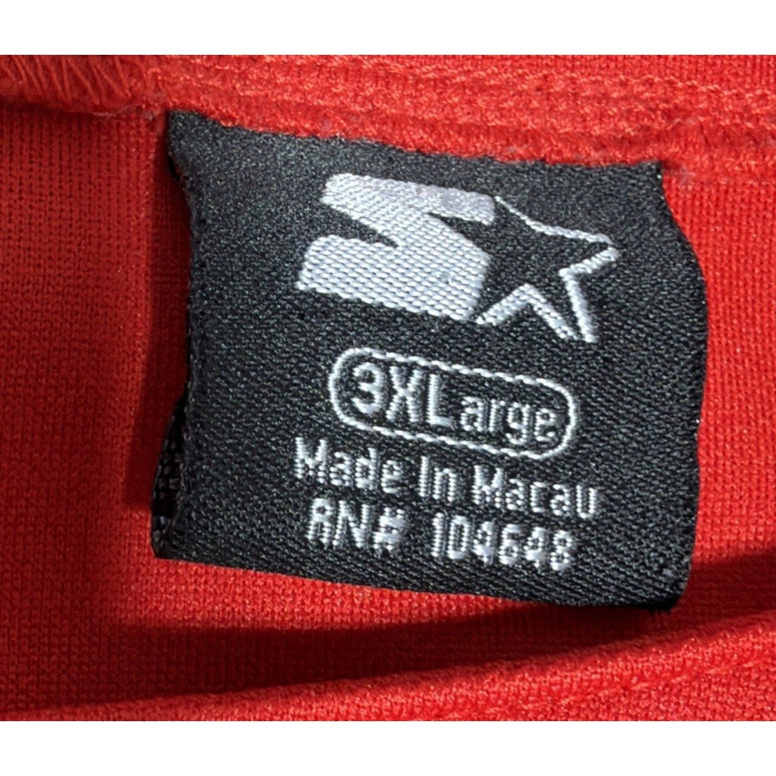 Ole Miss Rebels Starter Stitched baseball jersey Red 3XL vintage 90s