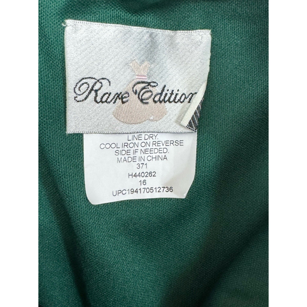 RARE EDITIONS GIRLS SPECIAL OCCASIONS DRESS, Green Sequin, Choose Size 16 NWT