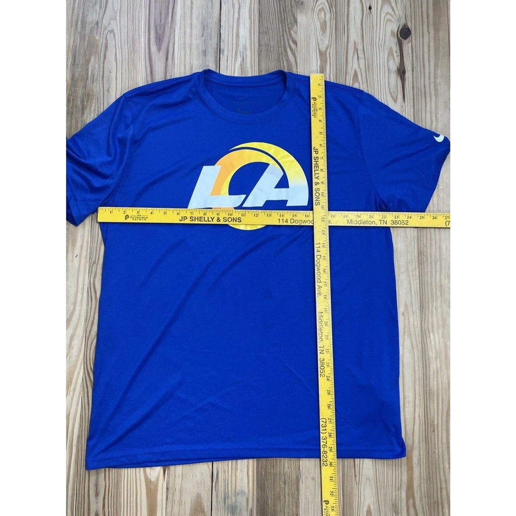 LA Rams Nike NFL On Field Dri-Fit Short Sleeve T-Shirt Men's Size XL