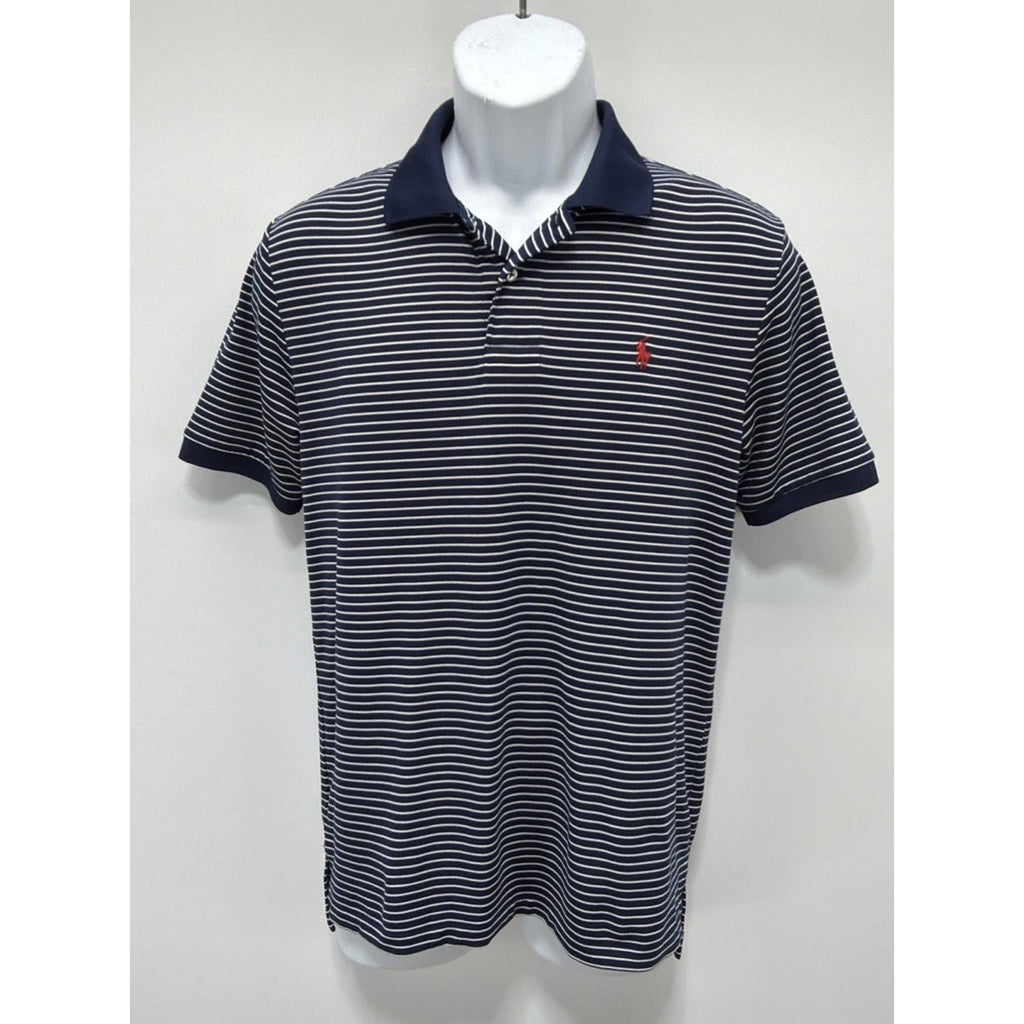 Polo Ralph Lauren Performance Blue Short Sleeve Golf Polo Shirt Men's Size L