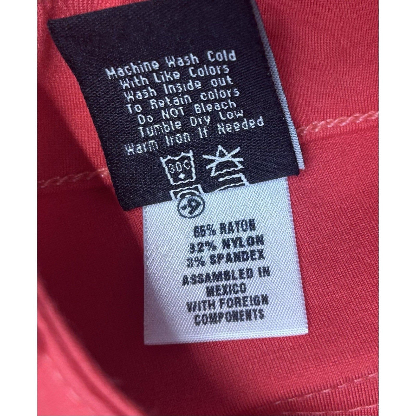 Big Star Colette Skinny Jeans Women's Size 29 Coral Mid Rise Leggings.