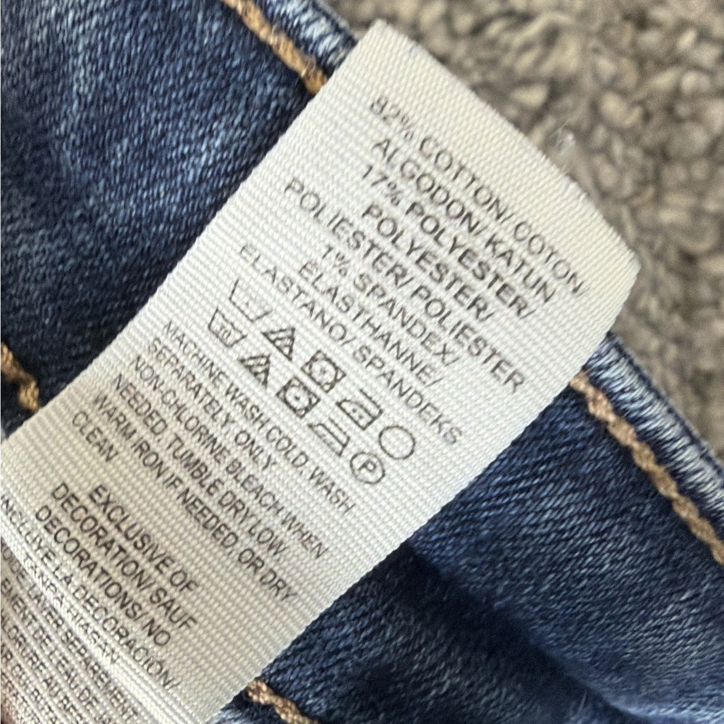 Lucky Brand Womens Sweet Boot Cut Jeans Blue Pockets Denim 4/27