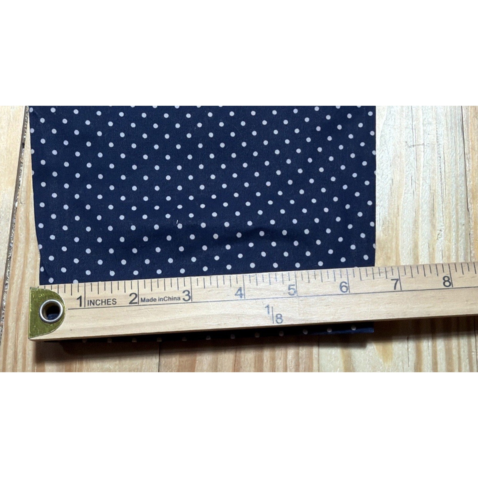 Talbots Women 10 The Weekend Chino Ankle Pants Polka Dot Navy Flat Front Stretch