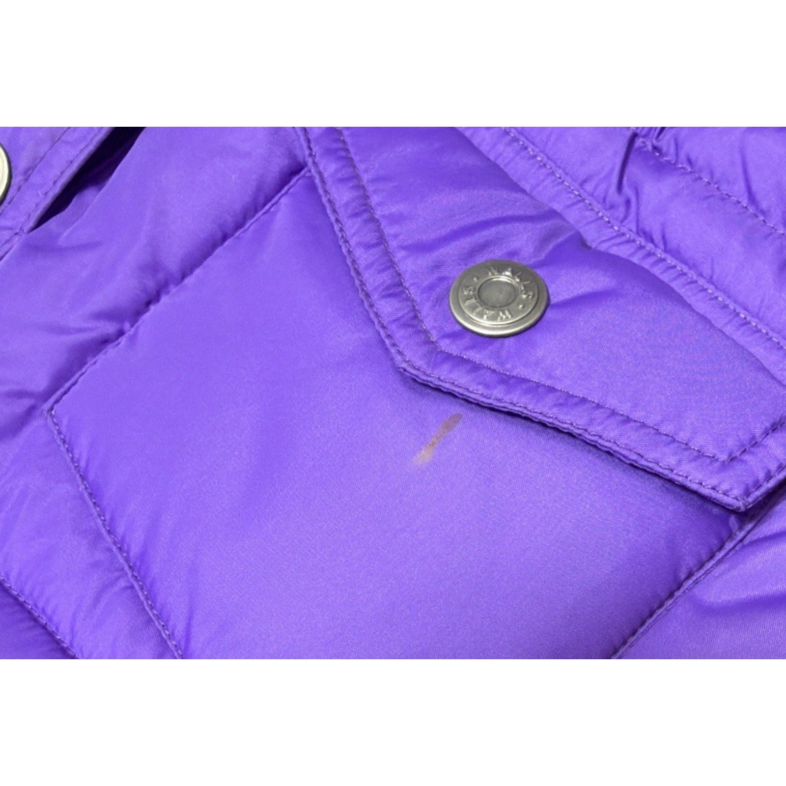 Walls Ranch Wear Outerwear Winter Vest Insulated Purple Puffer Jacket Sz Small S