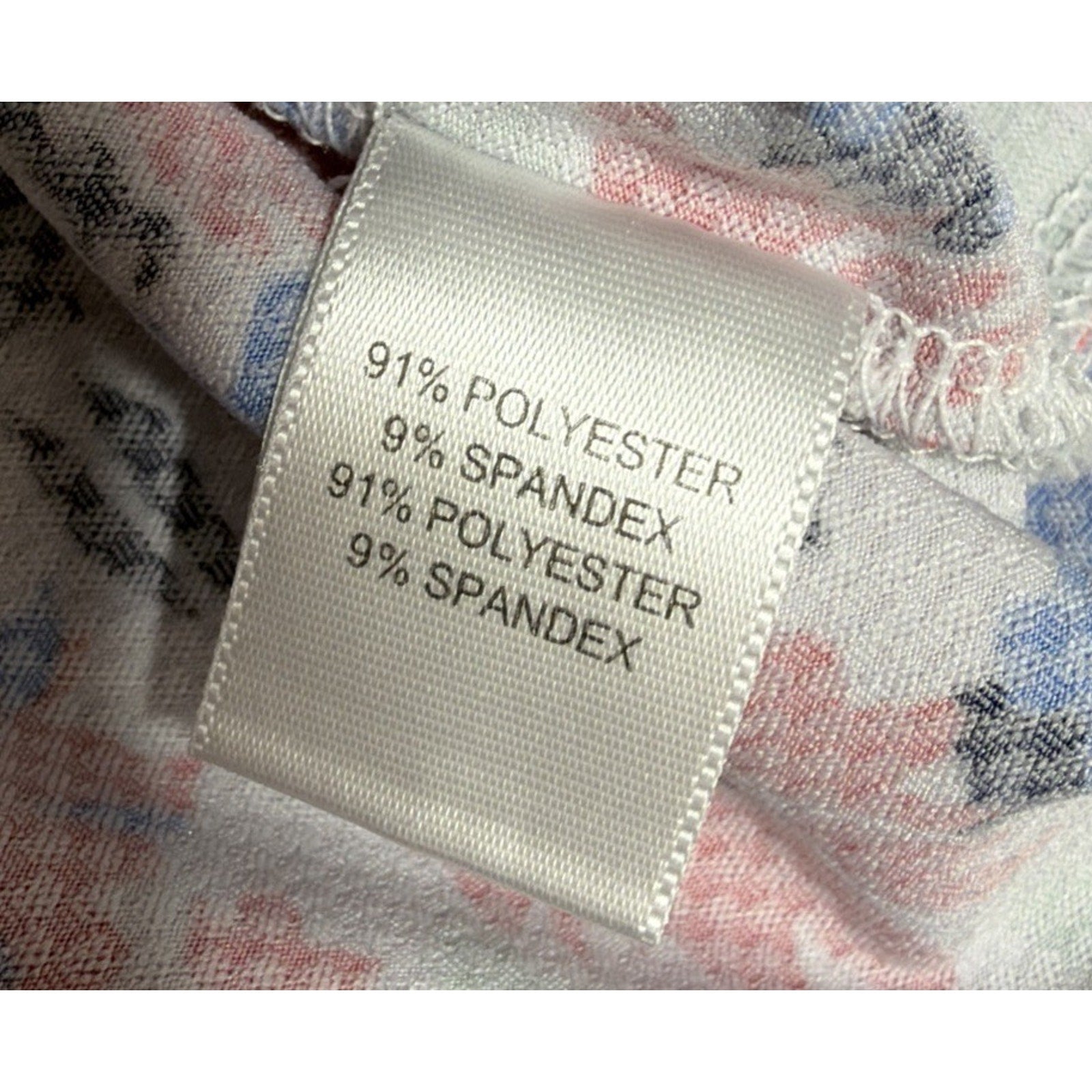 Sport Haley Tempo Floral Long Sleeve Golf Sun Shirt 1/4 Zip Womens XXL Excellent