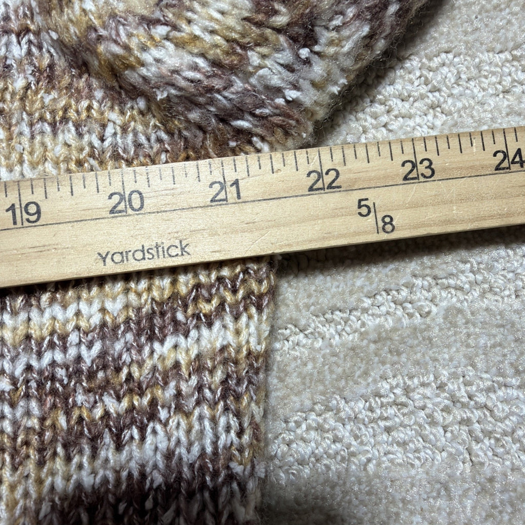 Sadie & Sage Knit Multicolor Oversized Cropped Sweater Size XS