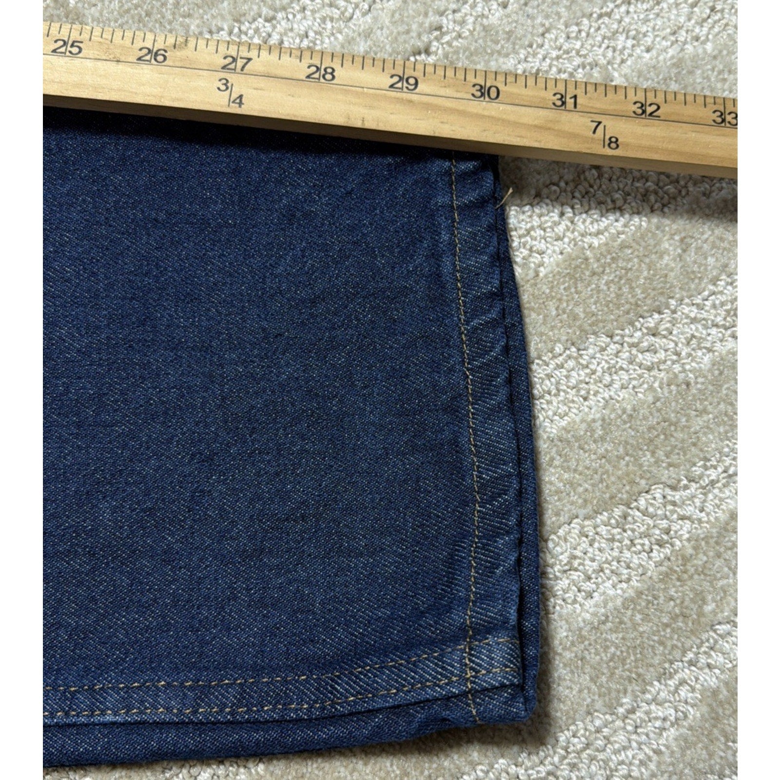 Wrangler Rustler Jeans 30x30 Regular Straight Leg Dark Blue Workwear Denim NWT