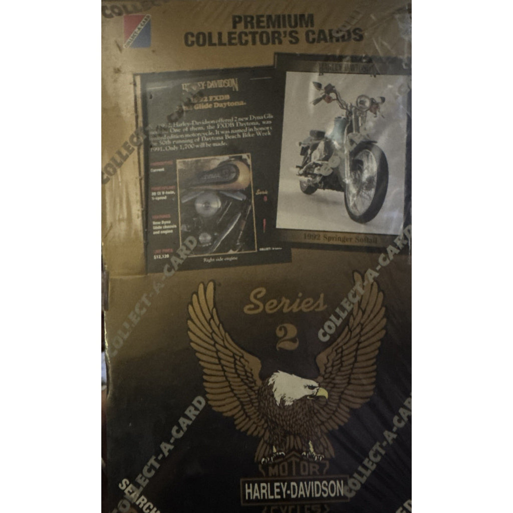 Harley Davidson 1992 Series 2 Collector Card 36 Foil Packs New Sealed