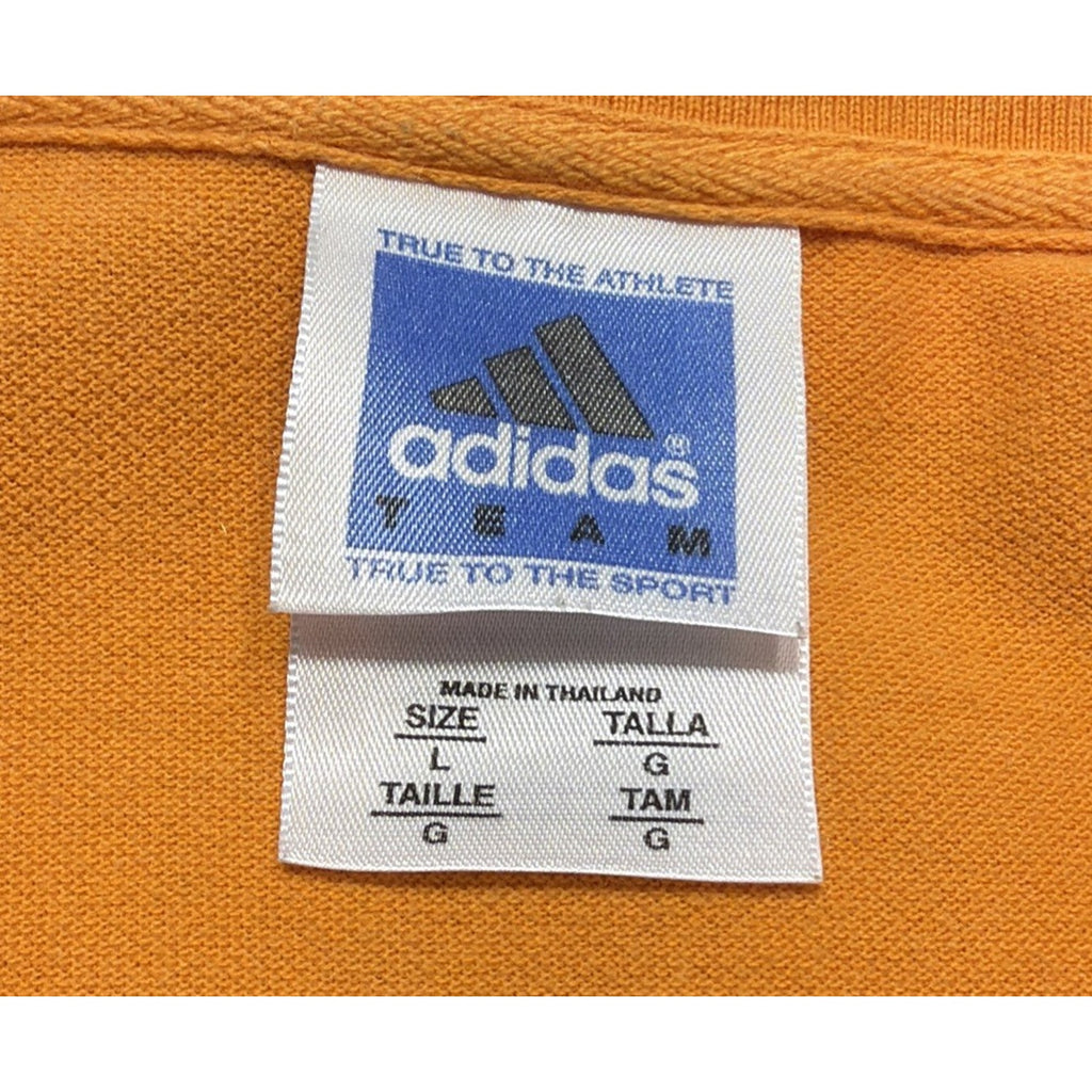 Vintage Tennessee Volunteers Adidas Team Polo Shirt Size Large