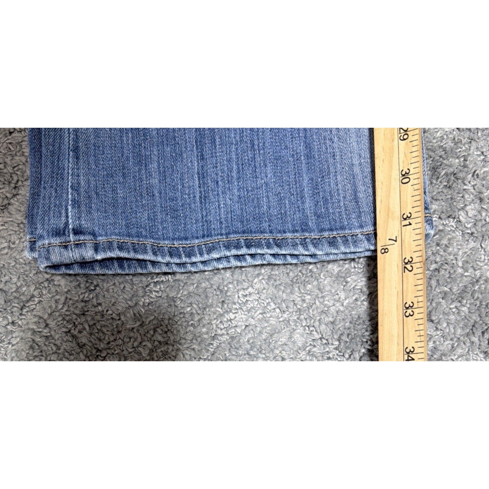 Lucky Brand Womens Sweet N Low Boot Cut Jeans Blue Pockets Denim 12/31 Y2K