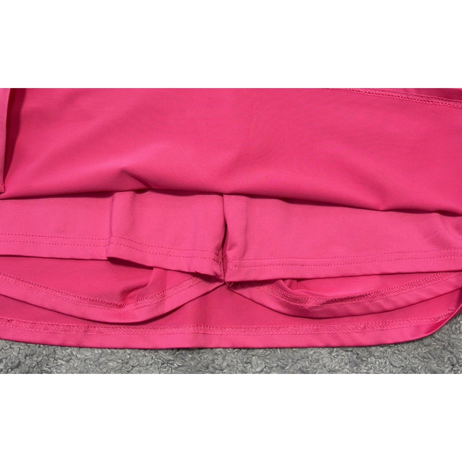 Ekouaer Skort Women’s L Pink Tennis Golf Athletic Pullon Lined Skirt Shorts
