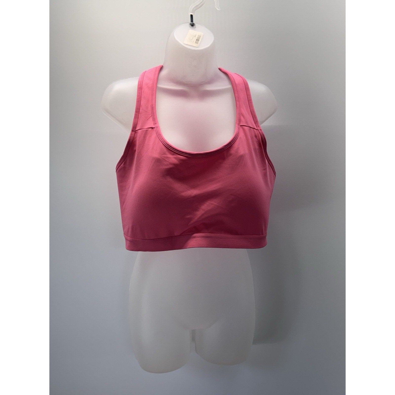 AVIA Women Ventilated Molded Cup Bra Size XXL (22) Hot Pink Hook Loop Closure