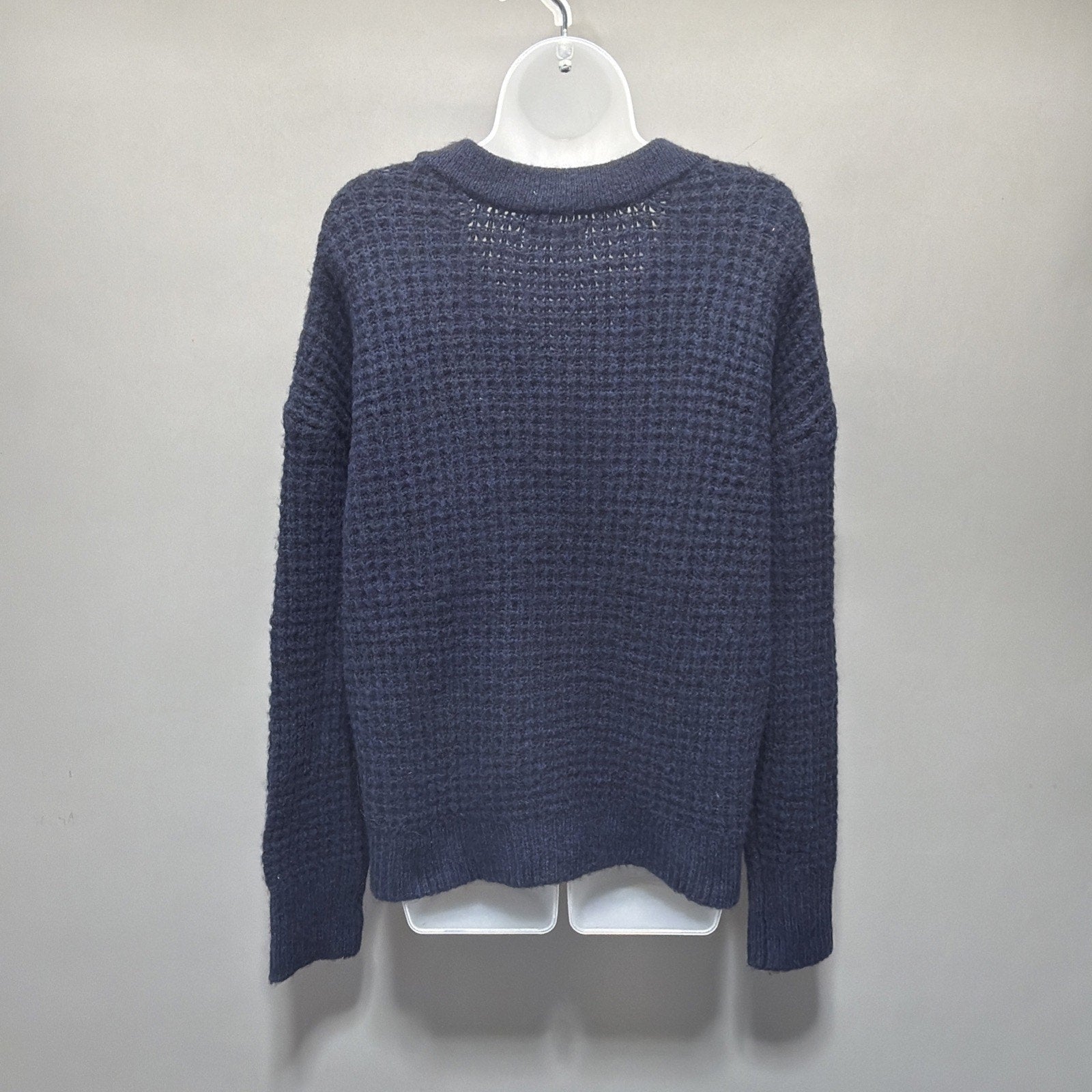 SONOMA GOODS FOR LIFE SUPER SOFT BUTTON FRONT CARDIGAN SIZE M NAVY BLUE NWT
