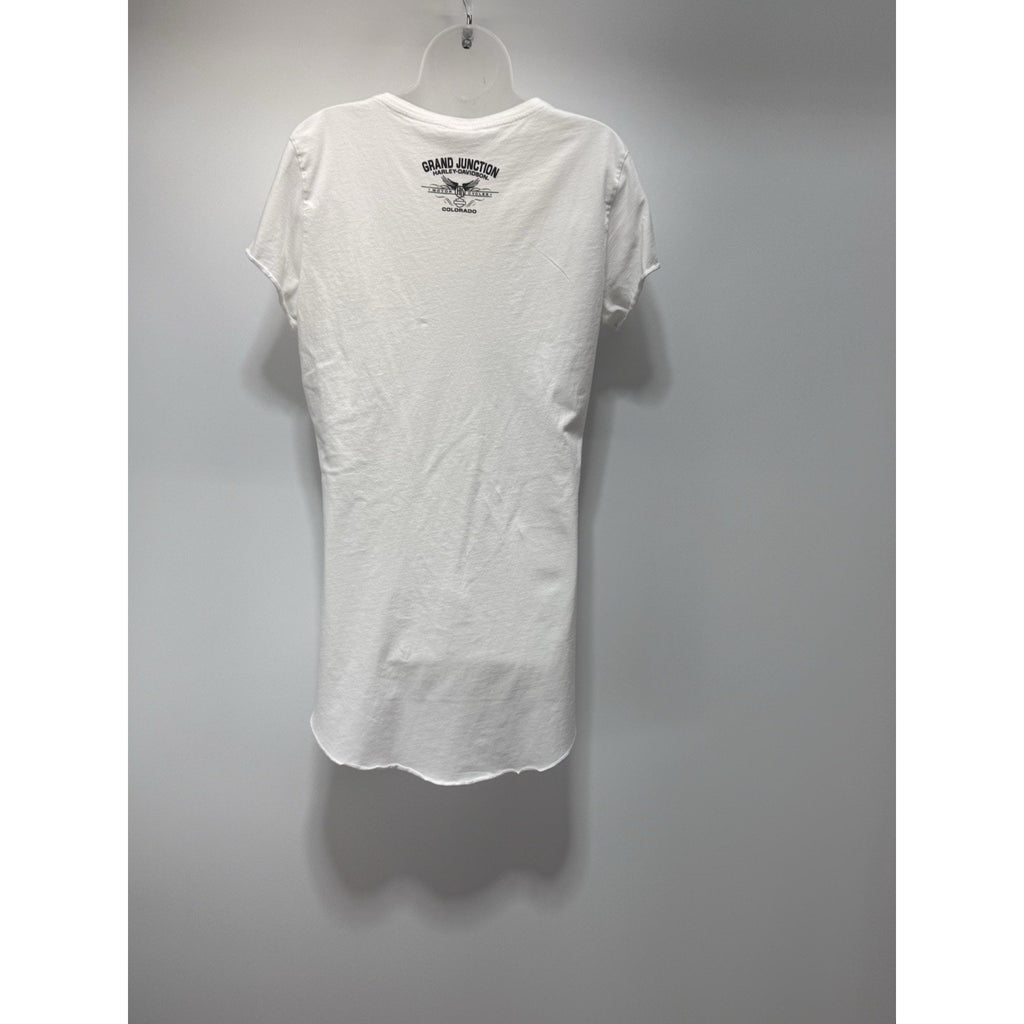 Grand Junction Harley Davidson T-Shirt White Women’s Size 2XL