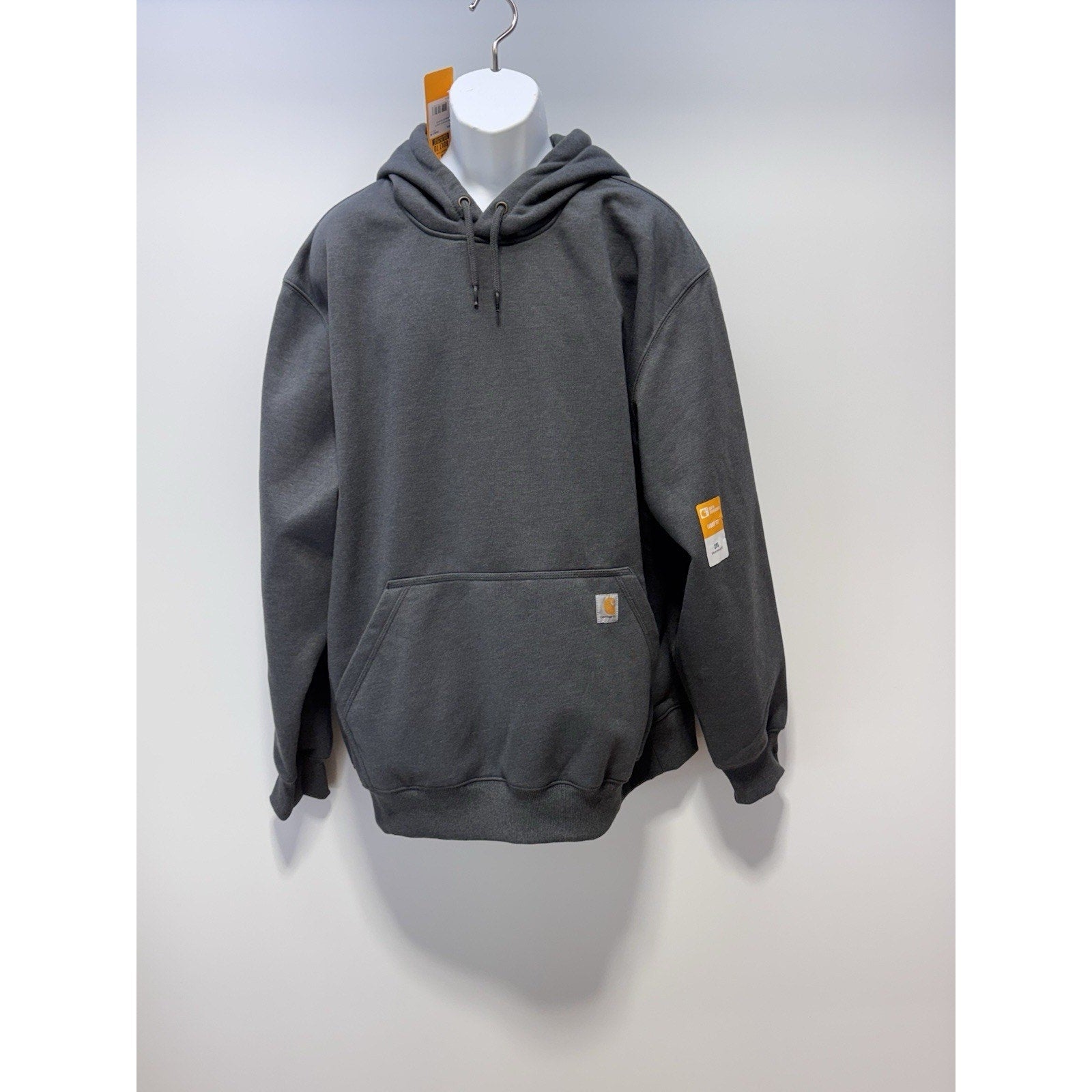 Carhartt Dark Gray Rain Defender Loose Fit Hooded Sweatshirt Men’s Size 2XL NWT