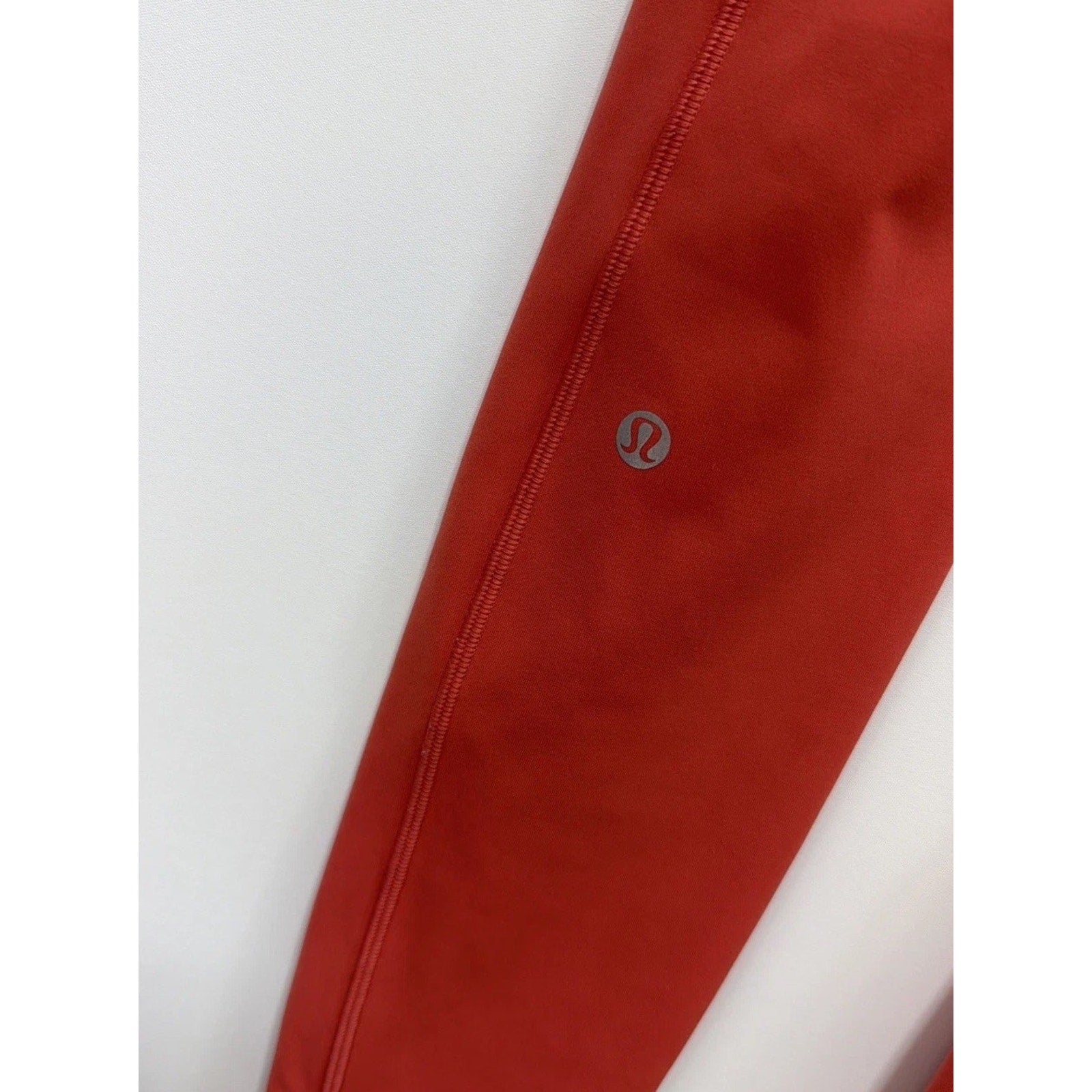 Lululemon Speed Up Full Length 28” Leggings Orange Size 6 Run/Train