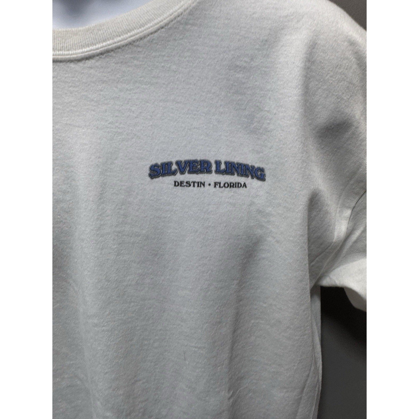 Silver Lining deep sea fishing charter boat Destin, FL T-shirt Men’s Size Large