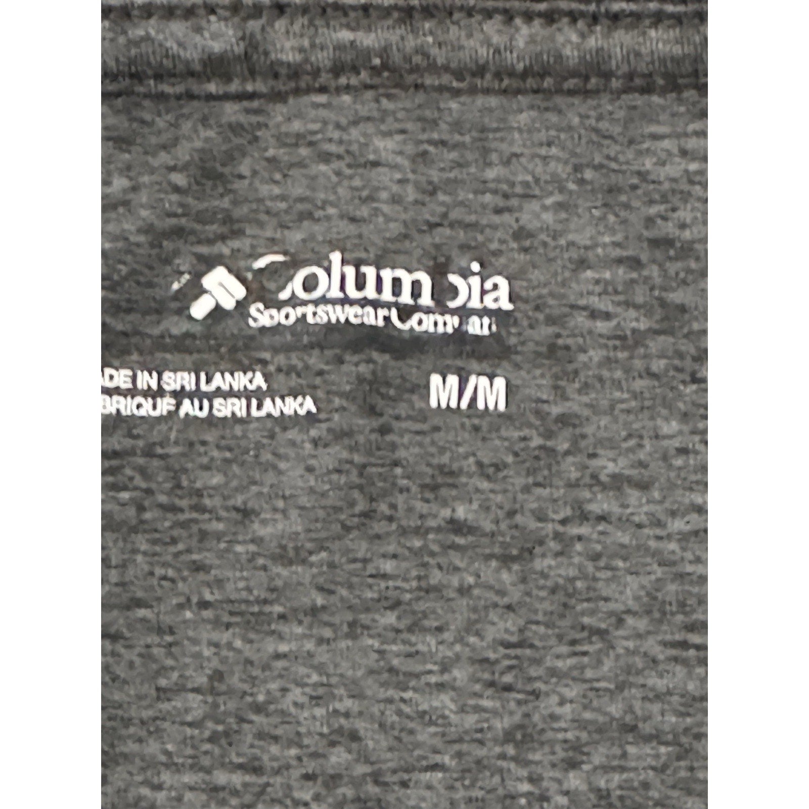 Columbia Omni-Shade Advanced UVA Blocking Shirt Size Medium Gray Short Sleeve
