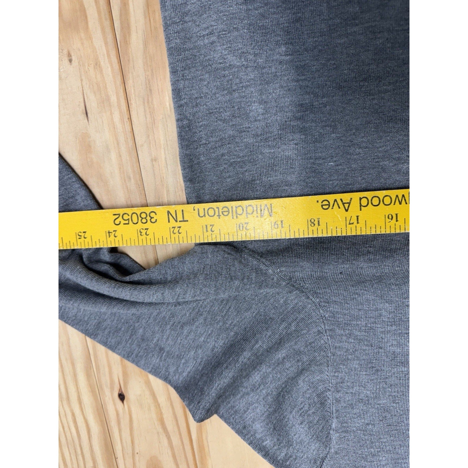 Chico's Sweater3Women's Small Gray Long Sleeve Pullover Knit