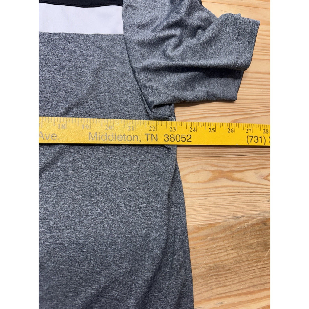 Ben Hogan Performance Black Gray Short Sleeve Golf Tennis Polo Men’s Size XL
