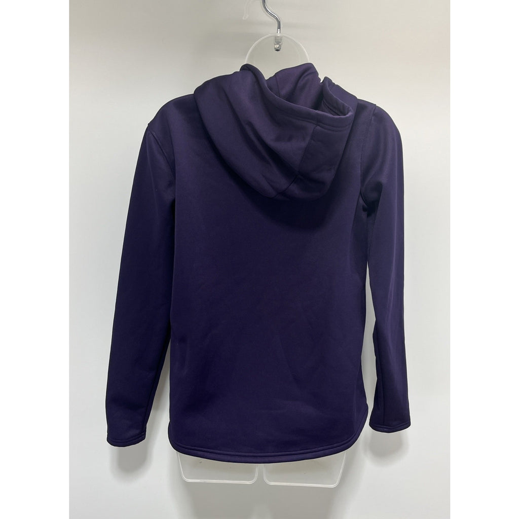 Under Armour Women's Purple Storm Hoodie Pullover Sweatshirt Fleece Lined XS