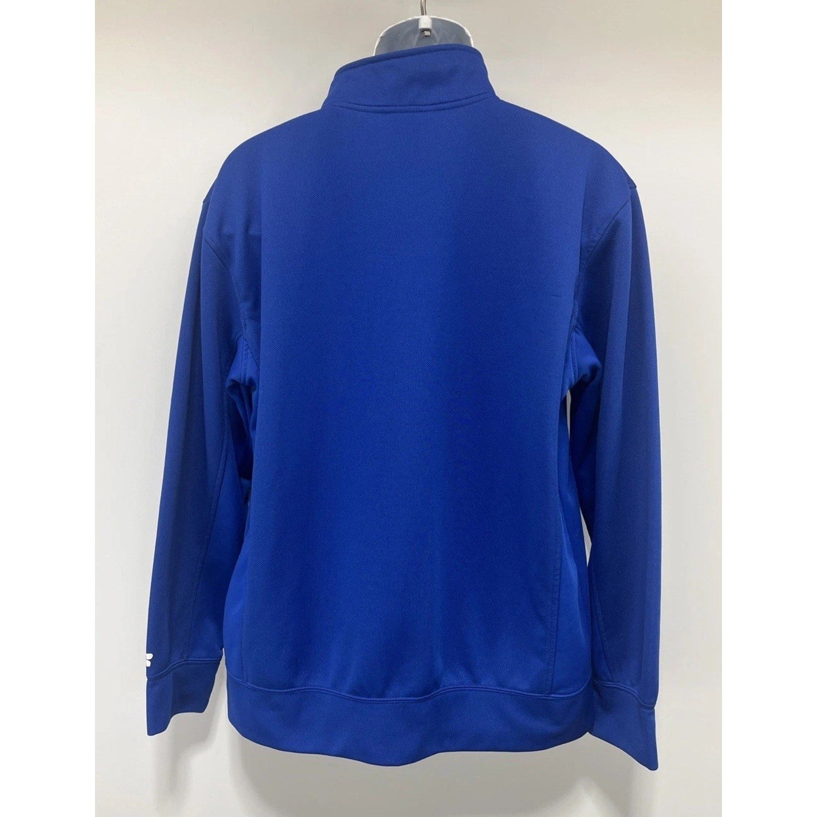 Kentucky Wildcats UK 1/4 Zip Fleece Pullover Mens L Blue Russell Performance