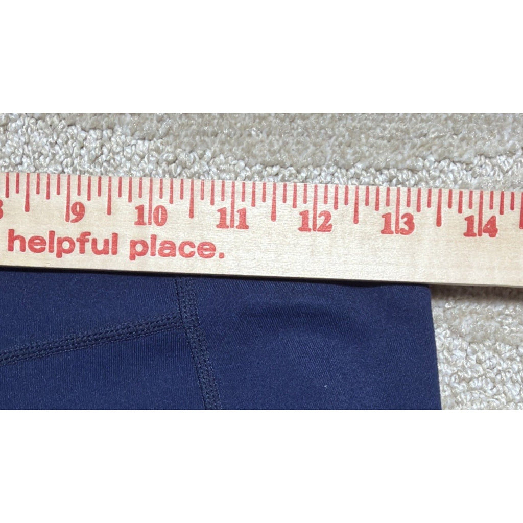 Zella Full Length Leggings Women M Blue High Rise Stretch Performance Yoga